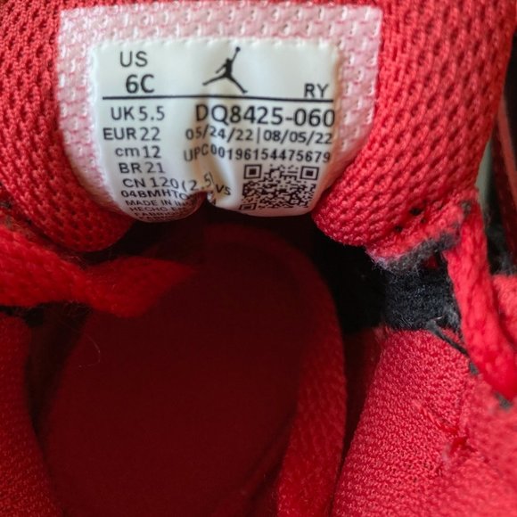 Jordan 1 Mid Toddler Shoes - Size 6c - Picture 3 of 7